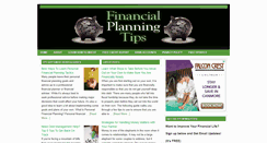 Desktop Screenshot of financialplanningtips.net